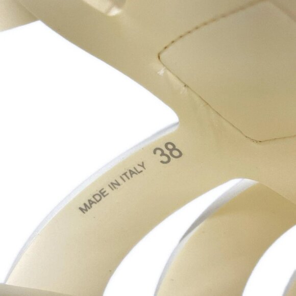 miumiu - Cream EVA(Synthetic resin) Women's Sandals 383-081325 - Picture 8 of 9